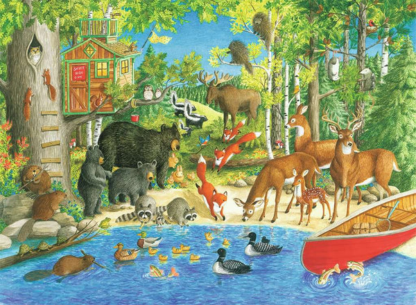 Woodland Friends 200PC XXL Puzzle