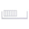 Crib Conversion Kit (Toddler Bed Rail) White