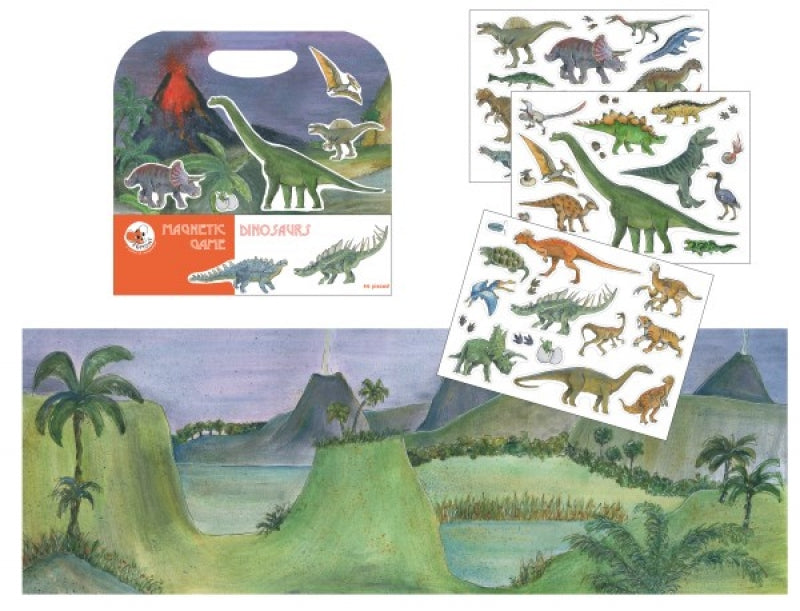 Magnetic Dinosaur Game