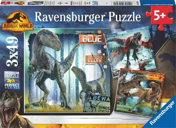 Ravensburger Jurassic World Domination 3x49PC Puzzles