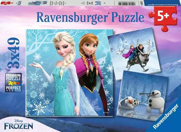 Ravensburger Frozen-Winter's Adventure 3x49PC Puzzles
