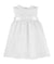 Organza Silk Dress, White