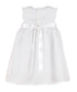 Organza Silk Dress, White