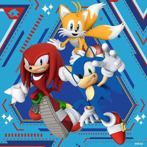 Ravensburger Sonic the Hedgehog 3x49PC Puzzles