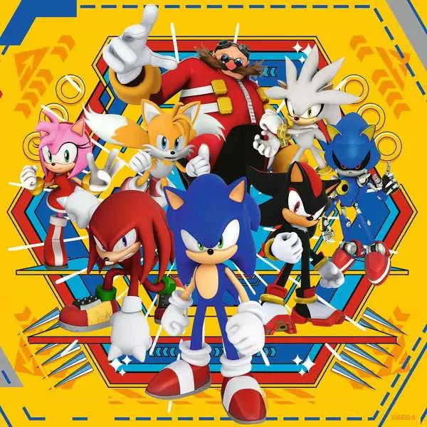 Ravensburger Sonic the Hedgehog 3x49PC Puzzles