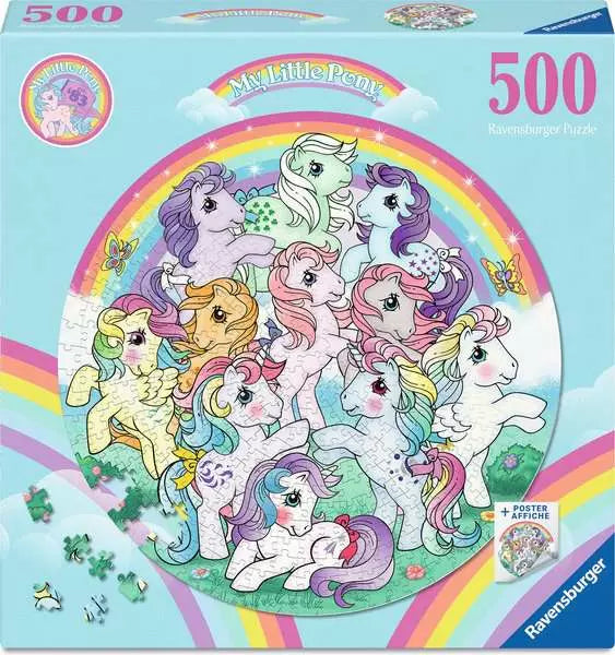 Ravensburger My Little Pony 500PC Puzzle + Poster
