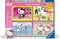 Ravensburger Let's Go Hello Kitty Bumper Pack 4 x 100PC Puzzles