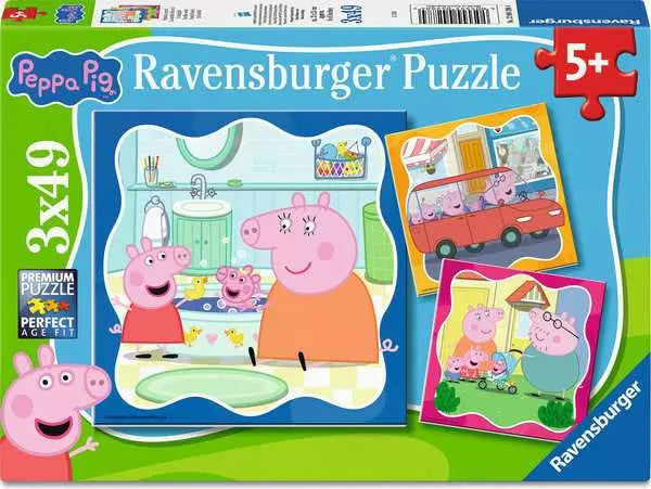 Ravensburger Peppa Pig 3x49 Pc 3x49PC Puzzles