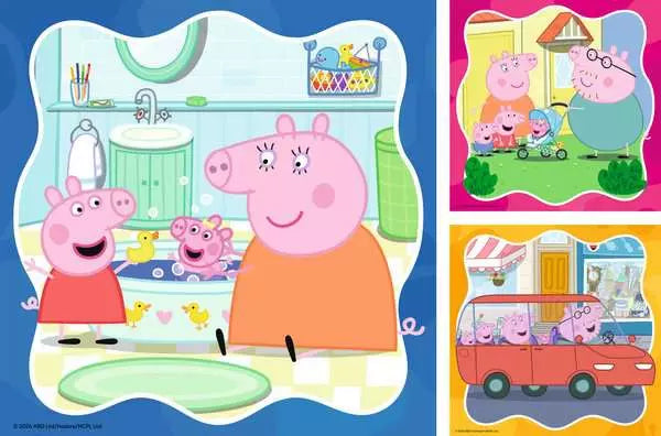 Ravensburger Peppa Pig 3x49 Pc 3x49PC Puzzles