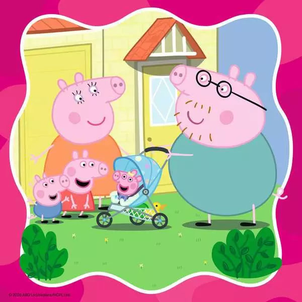 Ravensburger Peppa Pig 3x49 Pc 3x49PC Puzzles