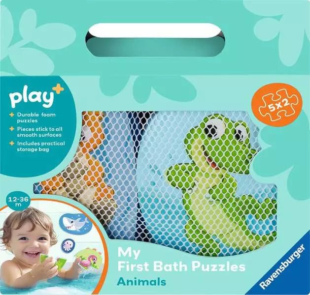 Ravensburger Play+ My First Bath Puzzles: Animals
