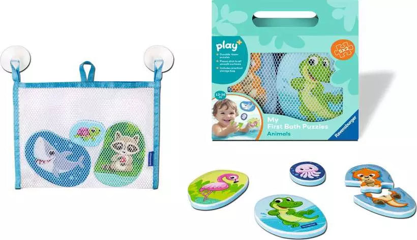 Ravensburger Play+ My First Bath Puzzles: Animals