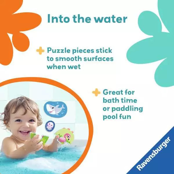 Ravensburger Play+ My First Bath Puzzles: Animals