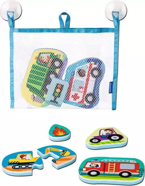 Ravensburger Play+ My First Bath Puzzles: Vehicles