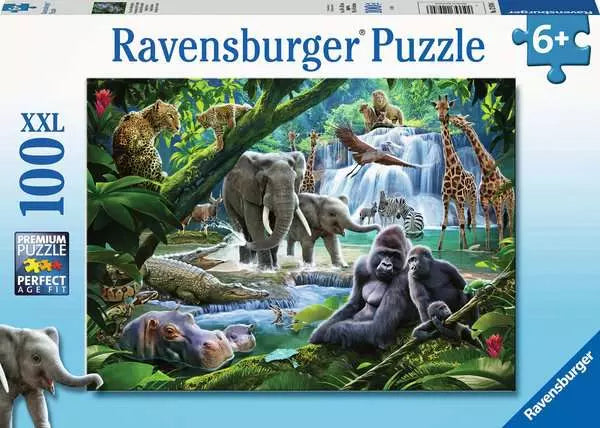 Ravensburger Jungle Animals XXL 100PC Puzzle