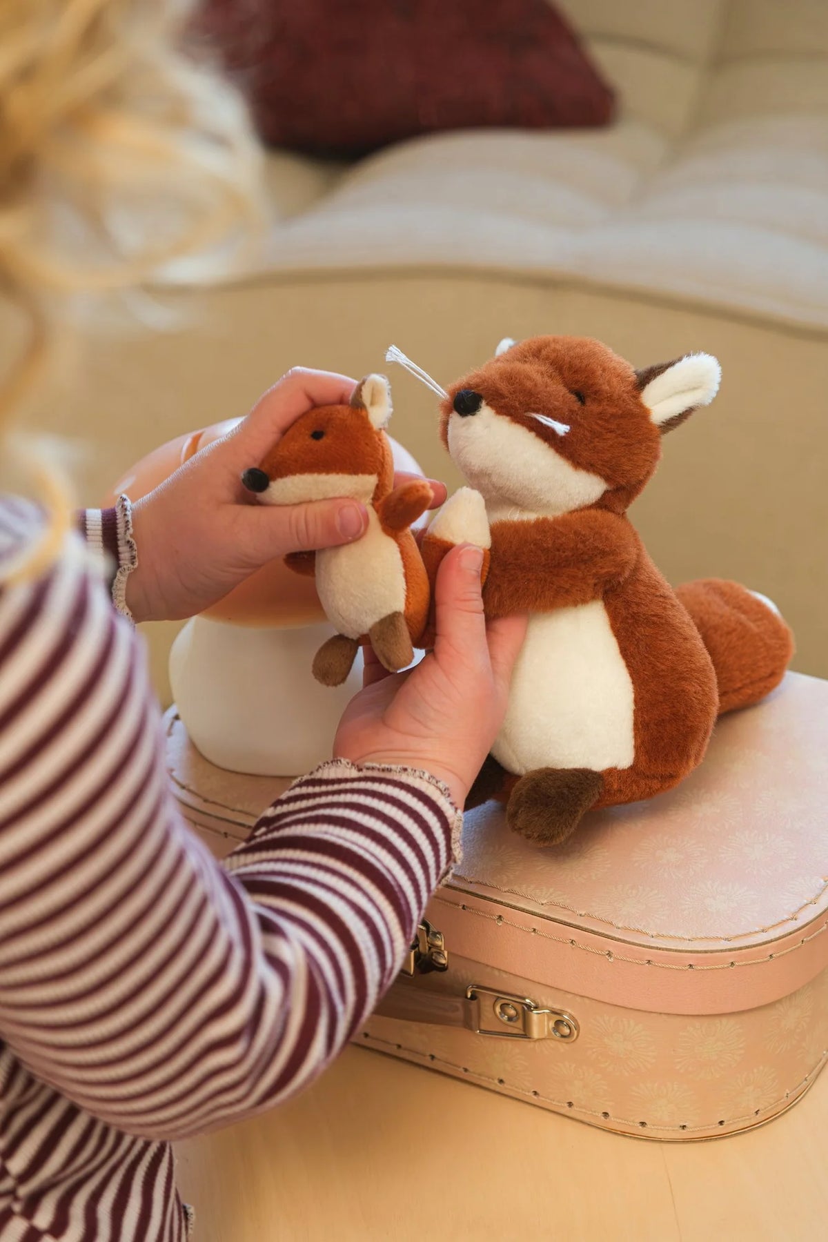 Egmont Toys Plush Fox With Baby