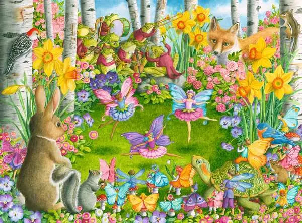 Ravensburger Ingrid Slyder: Fairy Ballet 100 Pc Puzzle
