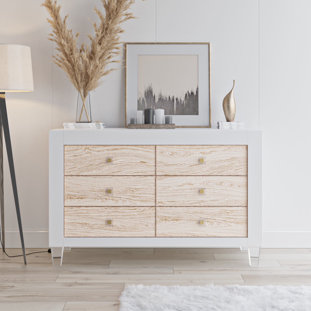 Romina Millenario Double Dresser, 16008