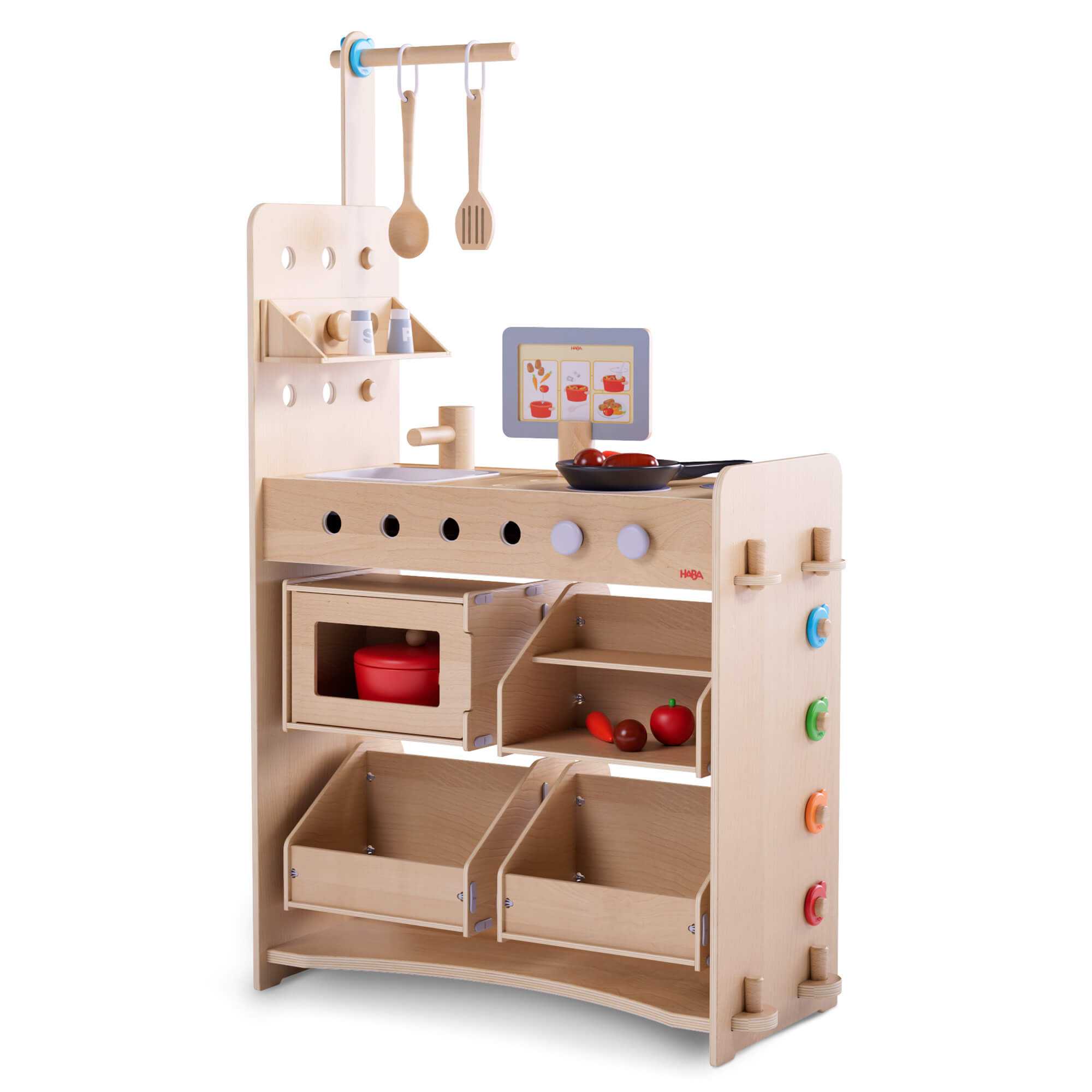 Creative Play 3 in 1 Play Kitchen, Store & Workshop