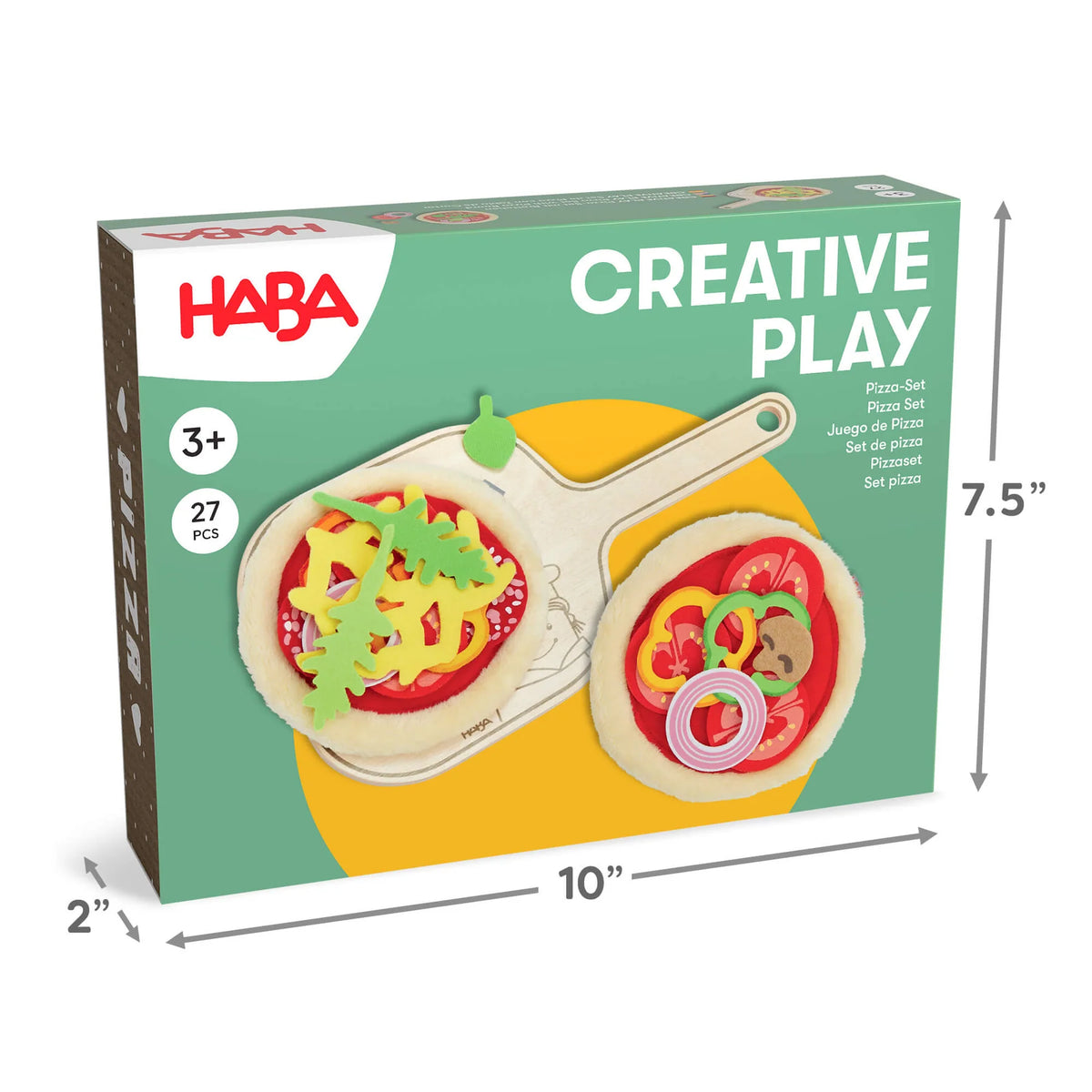 Haba Creative Play – Pizza Party Play Food Set