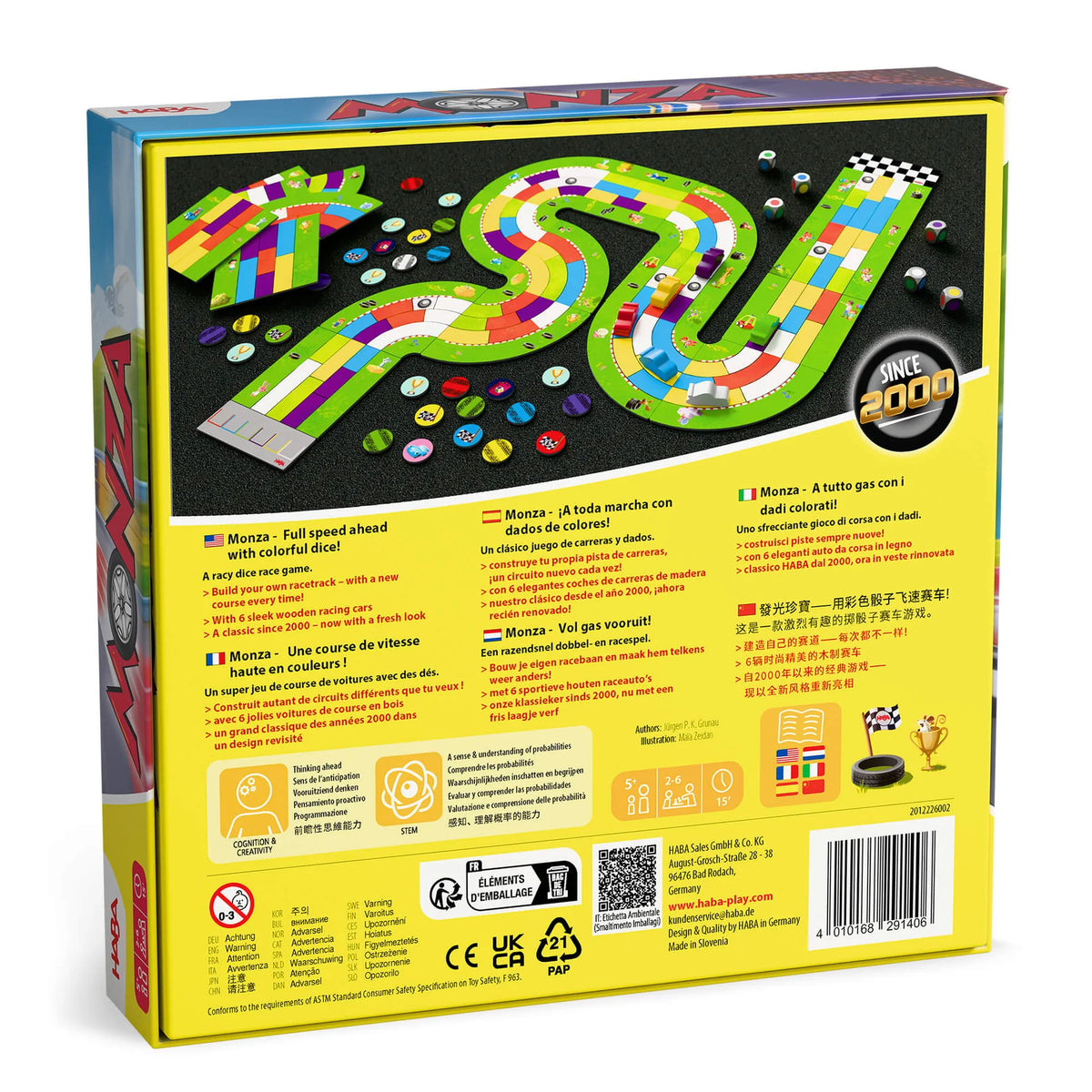 Haba Monza Racing Game (Redesign)