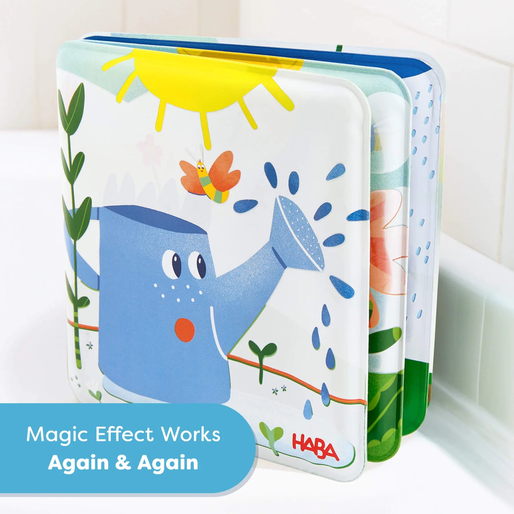 Haba Magic Rain Fun Color Changing Bath Book