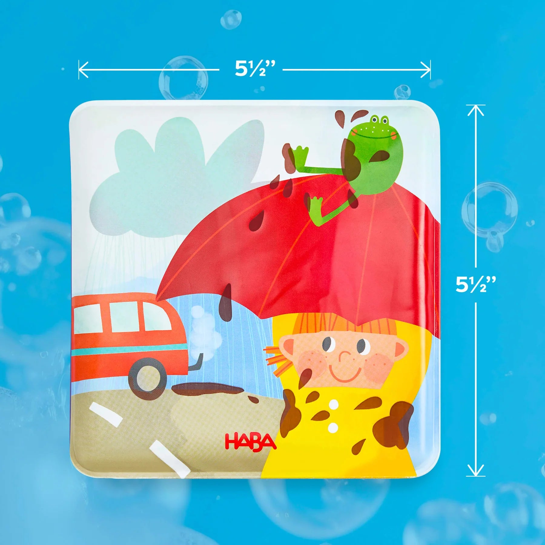 Haba Magic Muddy Day Color Changing Bath Book