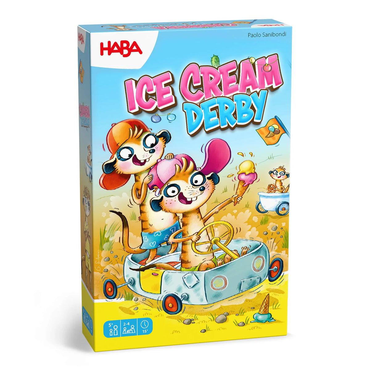 Haba Ice Cream Derby Racing Game