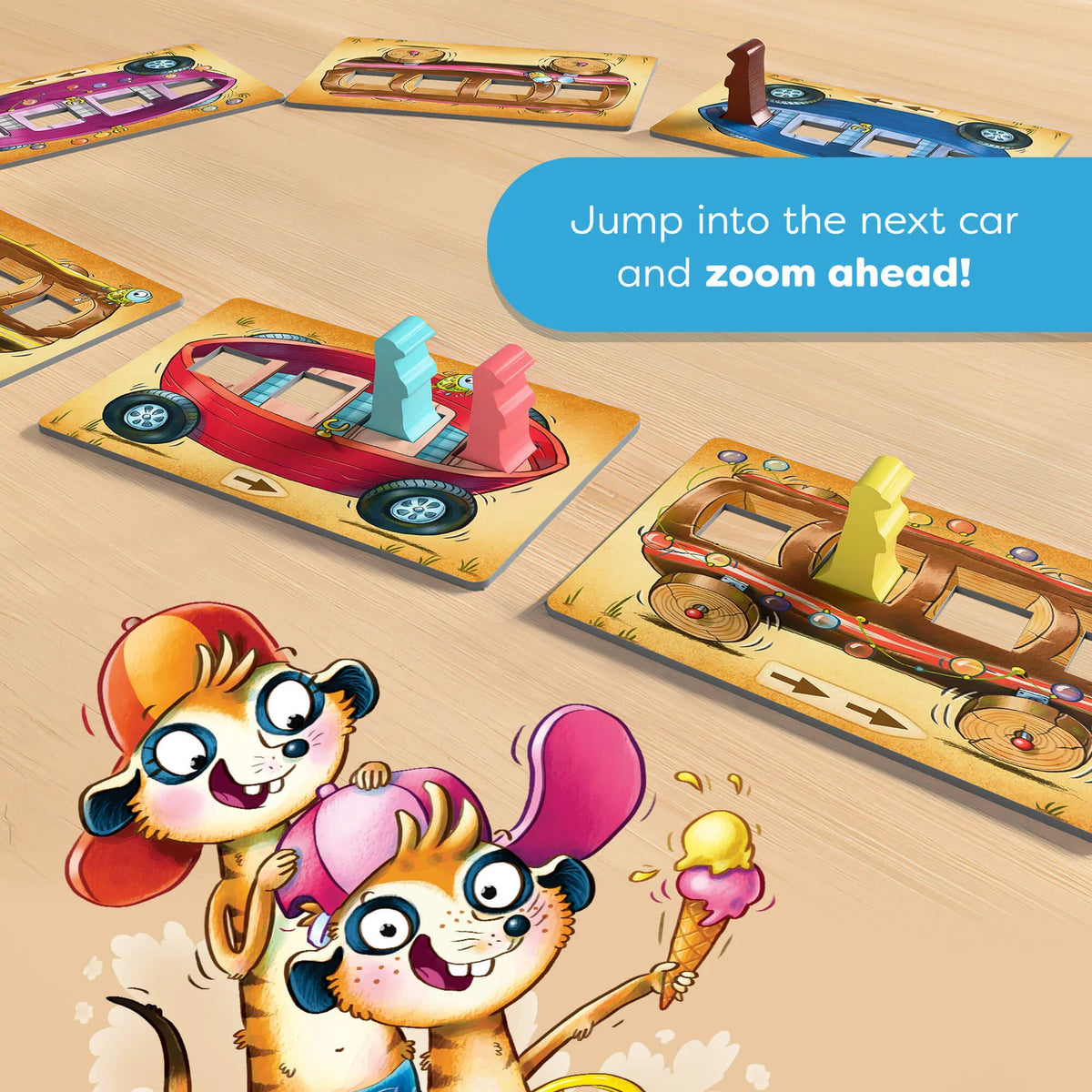 Haba Ice Cream Derby Racing Game