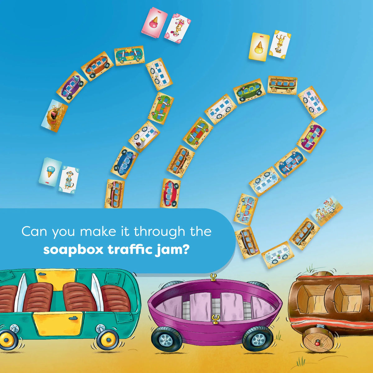 Haba Ice Cream Derby Racing Game
