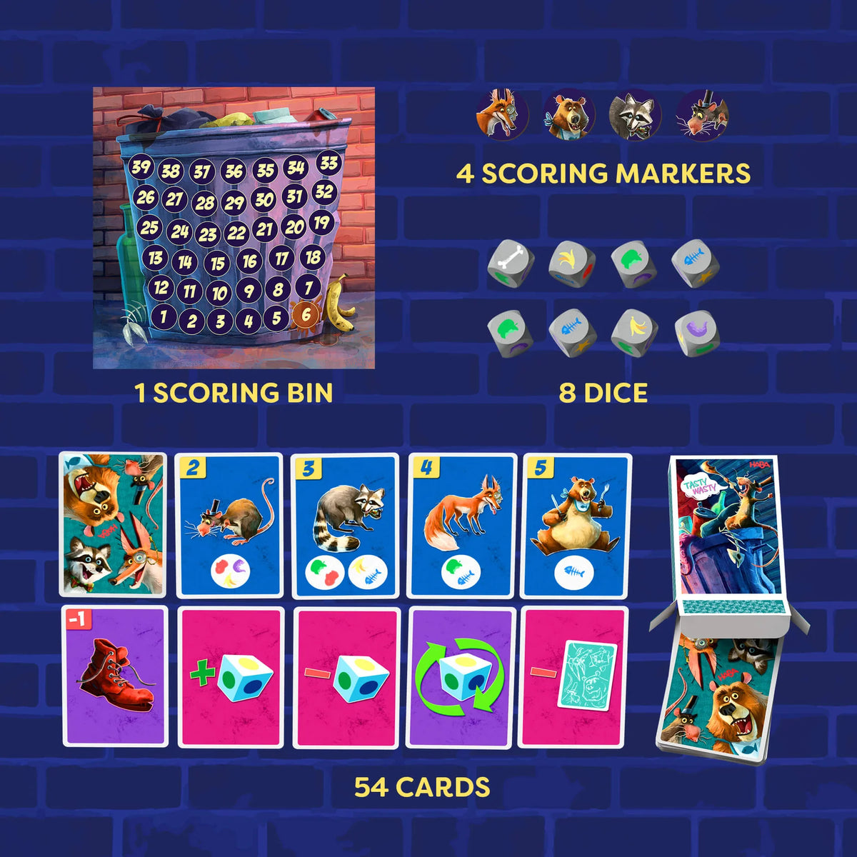 Haba Tasty Wasty Game