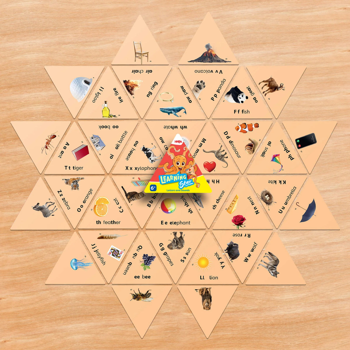 Haba Learning Star Educational Game - Letters & Sounds