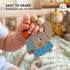 Haba Elephant Wooden Grasping Toy Rattle