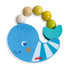 Haba Wooden Whale Rattle & Grasping Toy