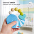 Haba Wooden Whale Rattle & Grasping Toy