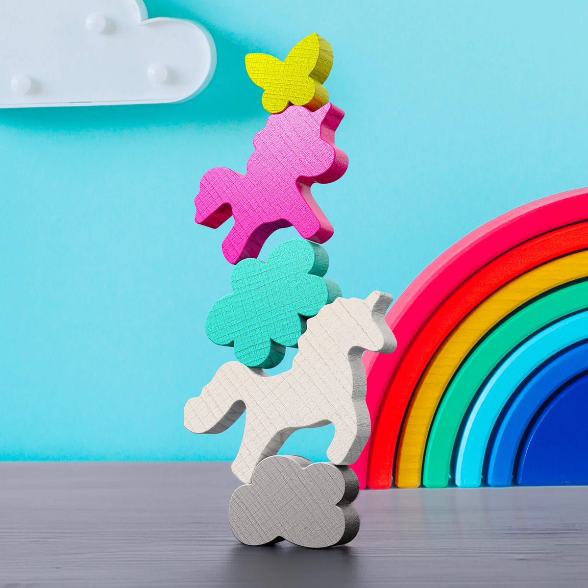 Haba Stacking Challenge - Unicorn