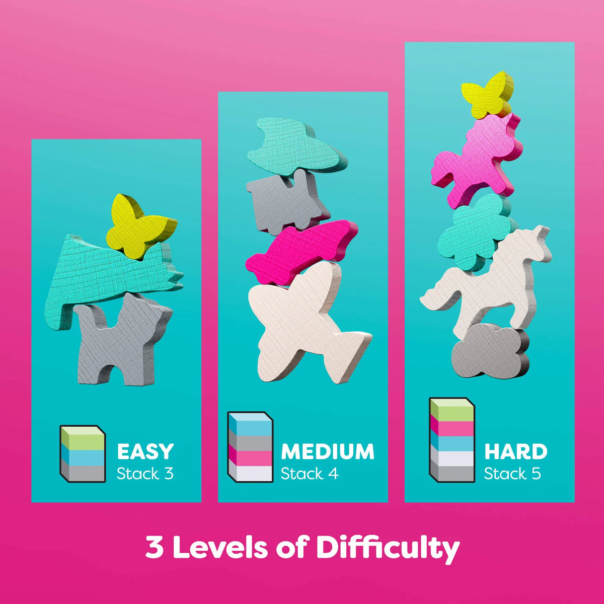 Haba Stacking Challenge - Unicorn