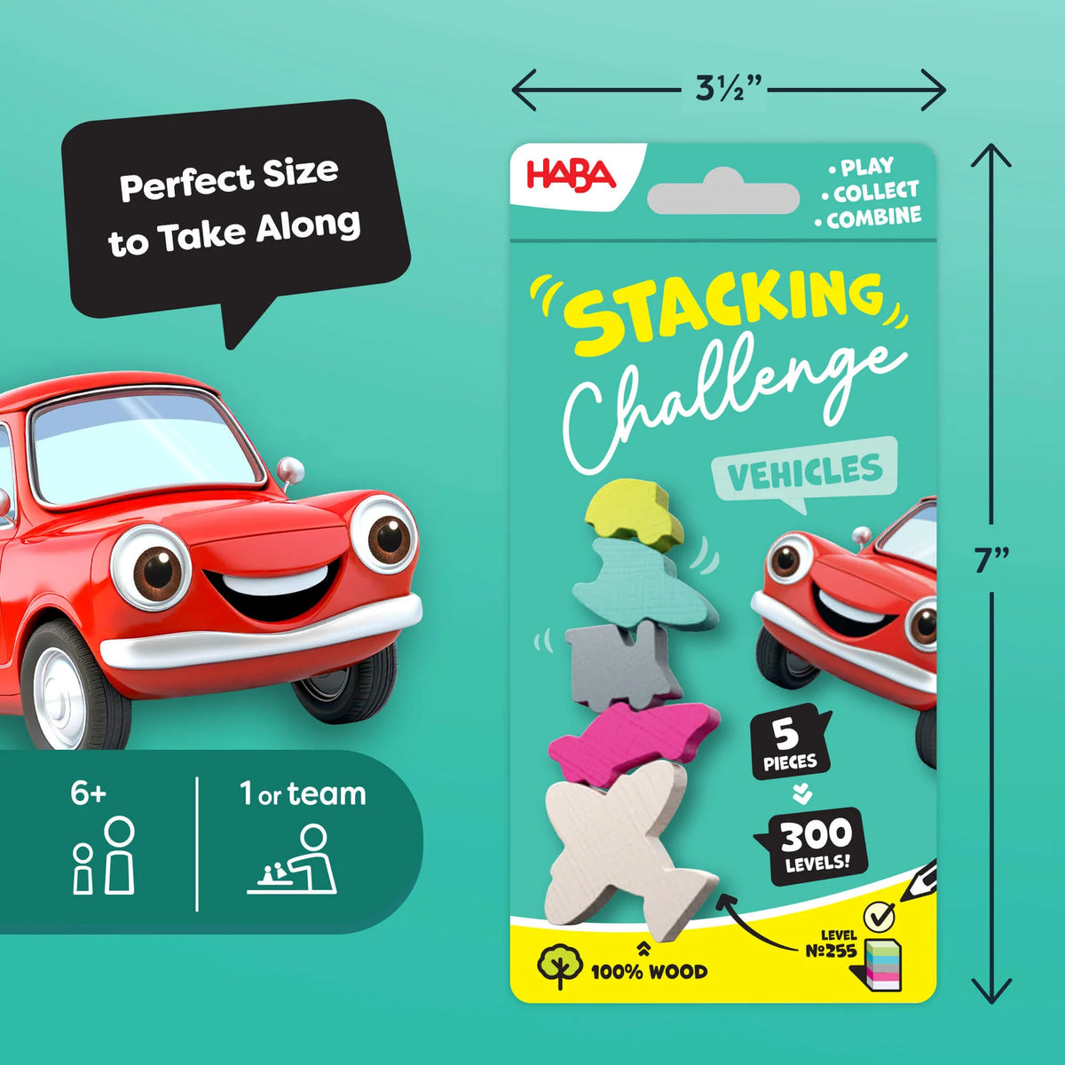 Haba Stacking Challenge - Vehicles