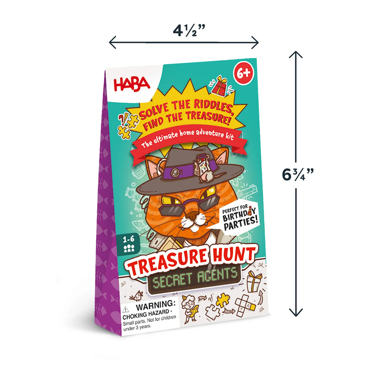 Haba Secret Agent Treasure Hunt Party Game