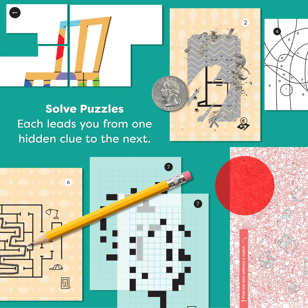 Haba Secret Agent Treasure Hunt Party Game