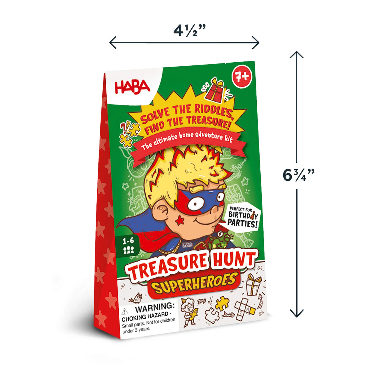 Haba Superheroes Treasure Hunt Party Game
