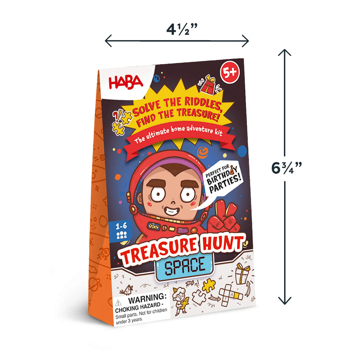 Haba Space Treasure Hunt Party Game