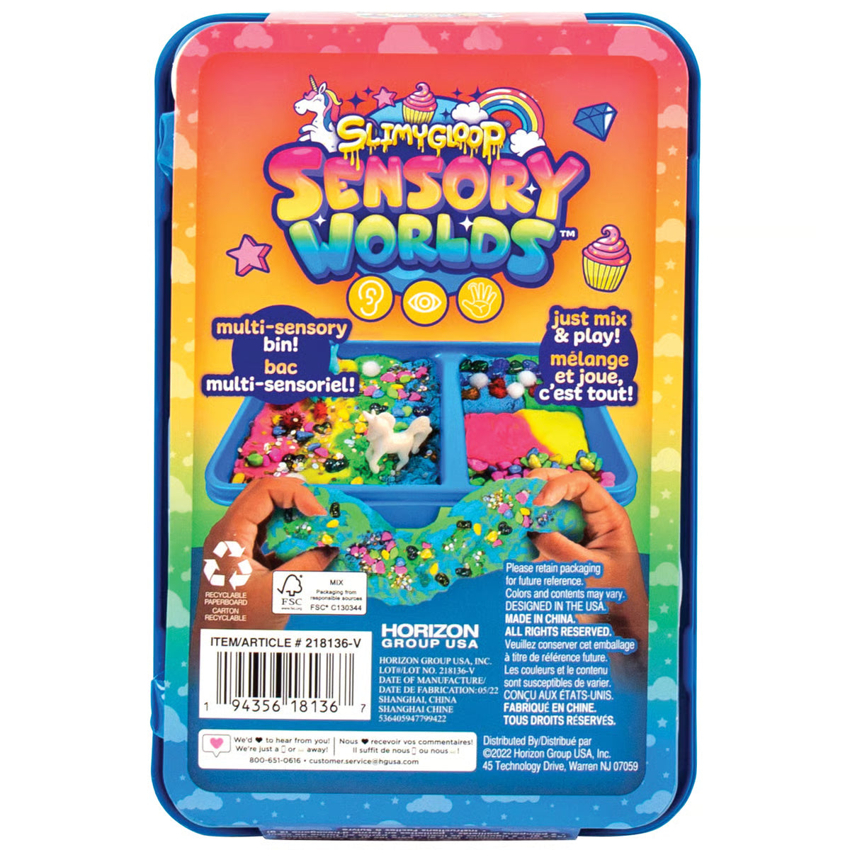 U.S. Toy SG Sensory World Unicorn