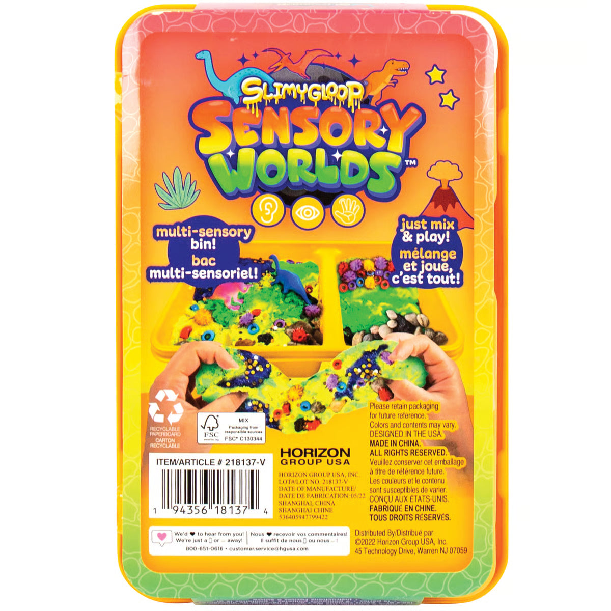 U.S. Toy SG Sensory World Dino