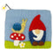 Wild Woolies Handmade Wool Coinpurse - Mushroom Gnome