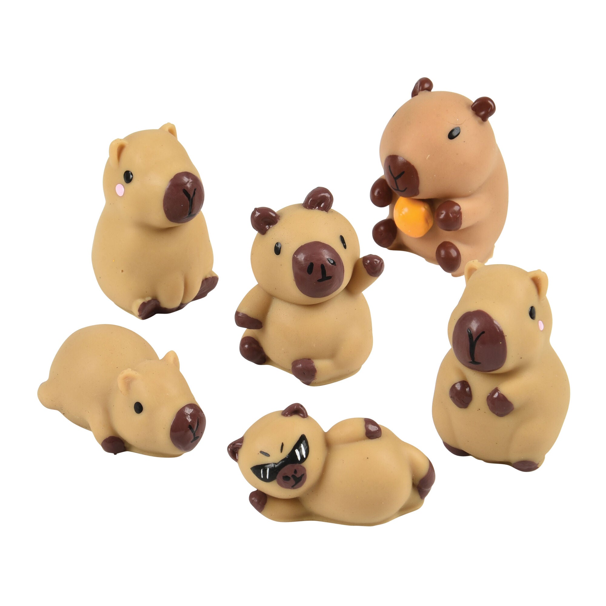 U.S. Toy Mini Squishy Capybara Tub