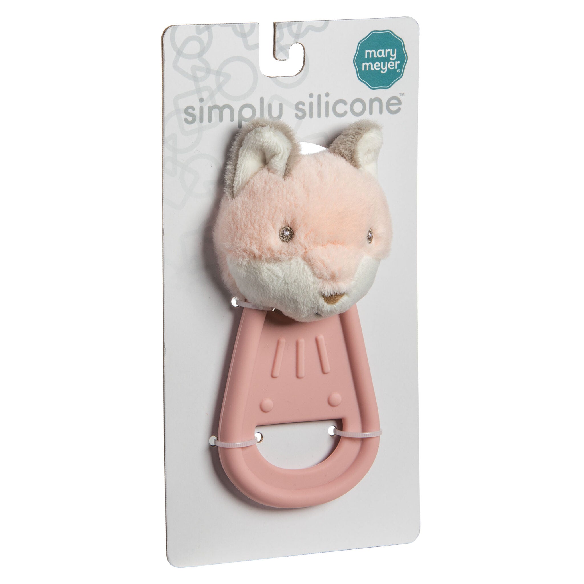 Simply Silicone Character Teether – Fox – 6″