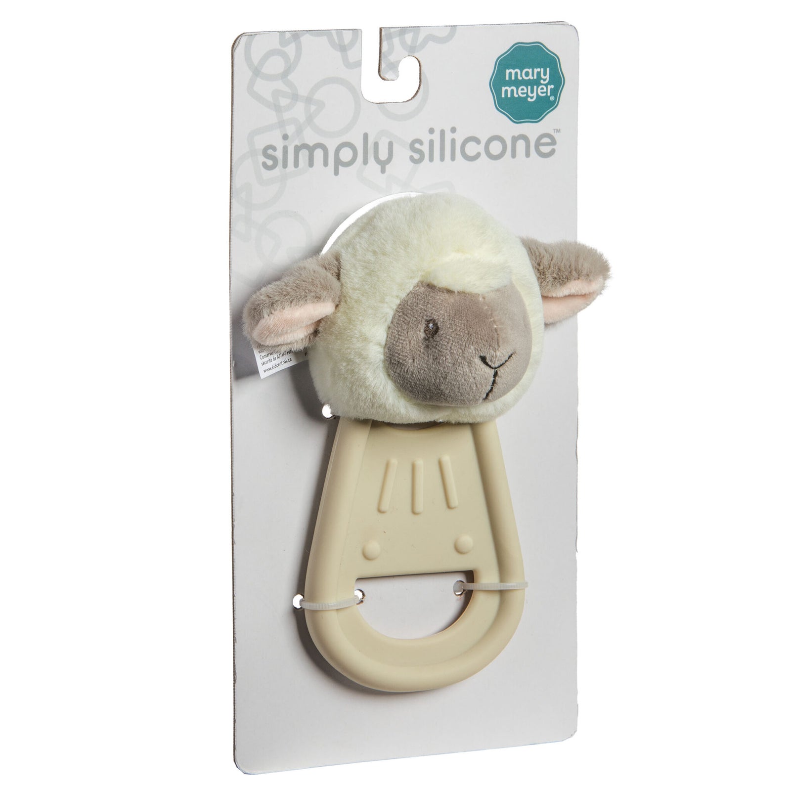 Simply Silicone Character Teether – Lamb – 6″