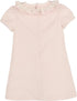 Luli & Me Sweet Corduroy A-Line Dress, Pink, Embroidery Handmade