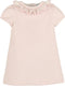 Luli & Me Sweet Corduroy A-Line Dress, Pink, Embroidery Handmade